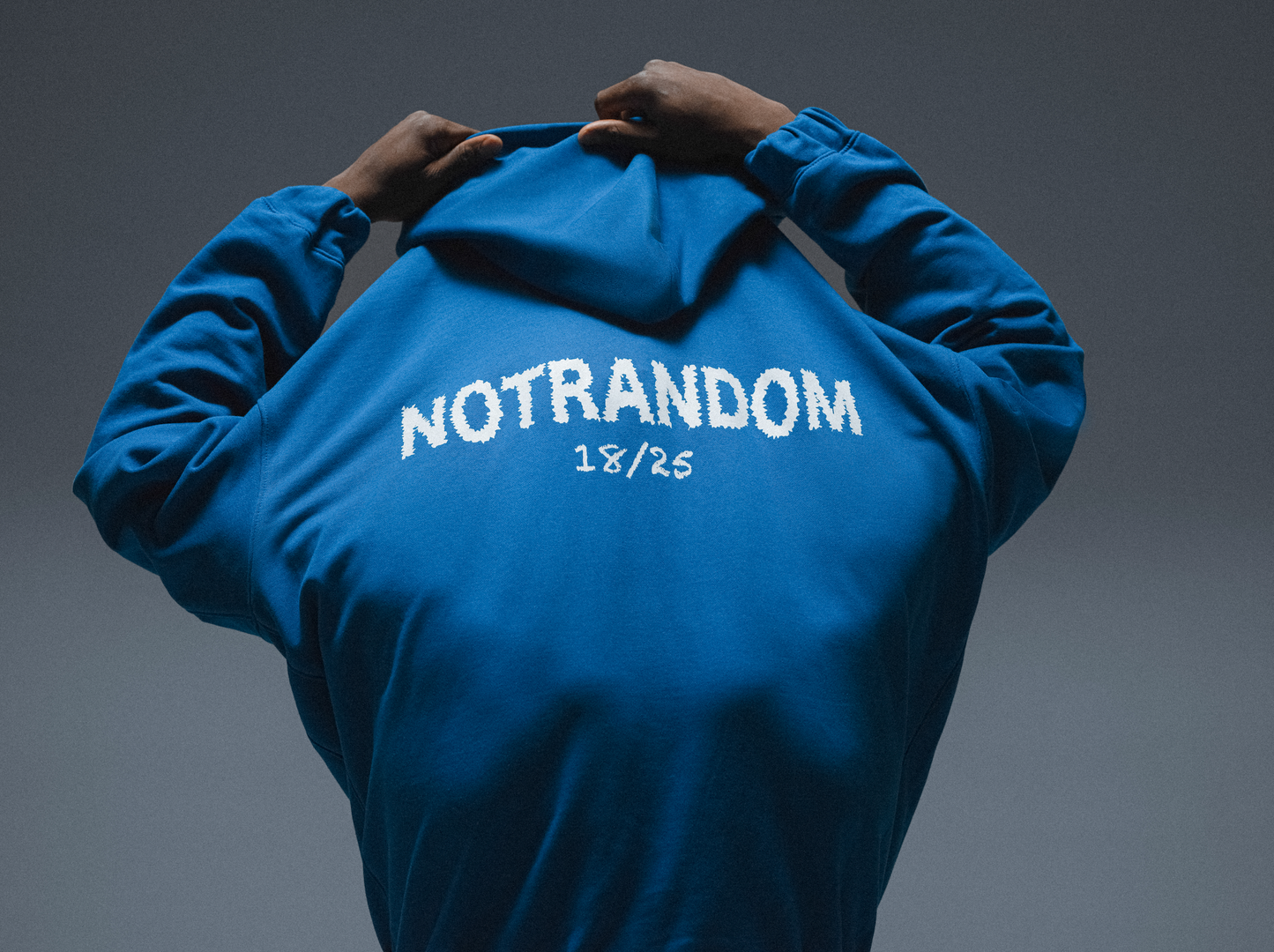 NOTRANDOM - Blu Hoodie