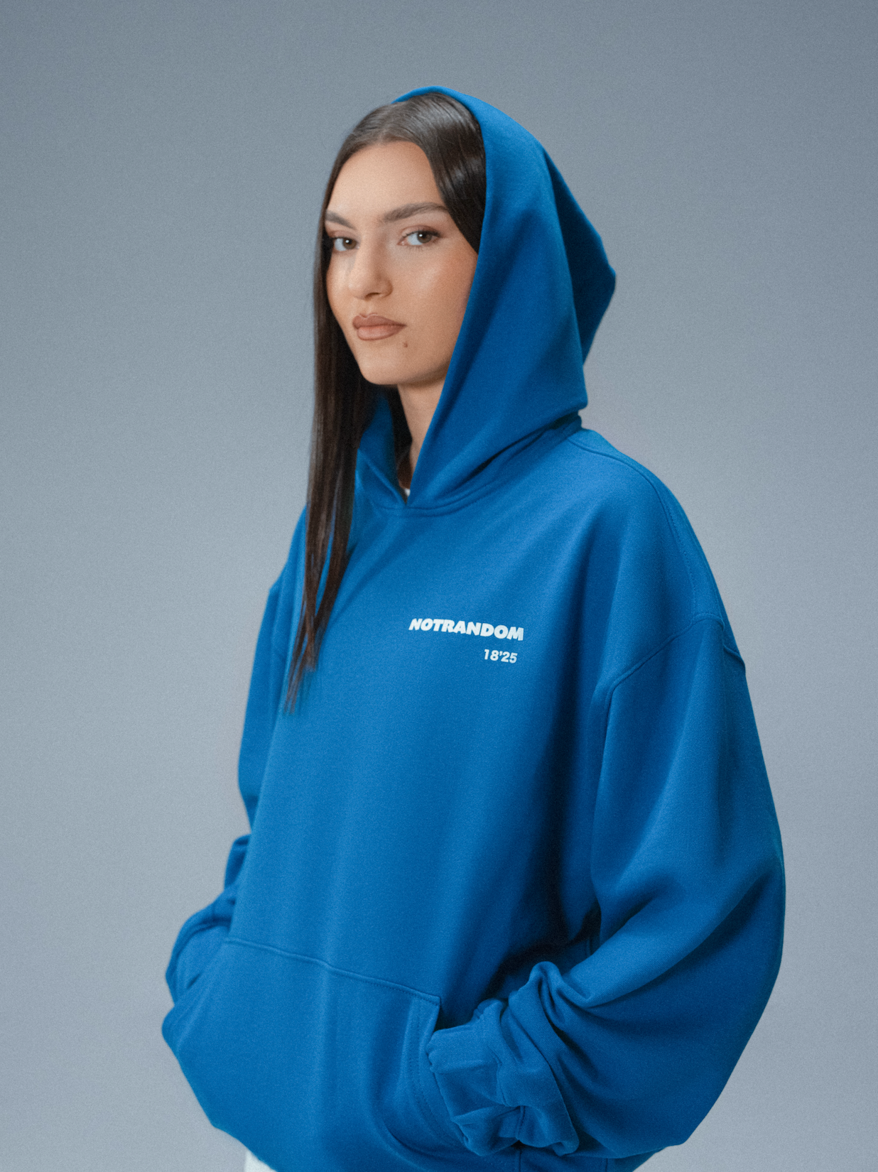 NOTRANDOM - Blu Hoodie