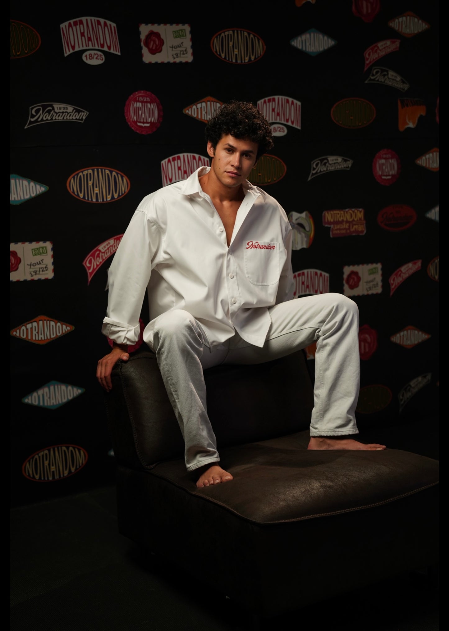 Notrandom Lightline - white Shirt