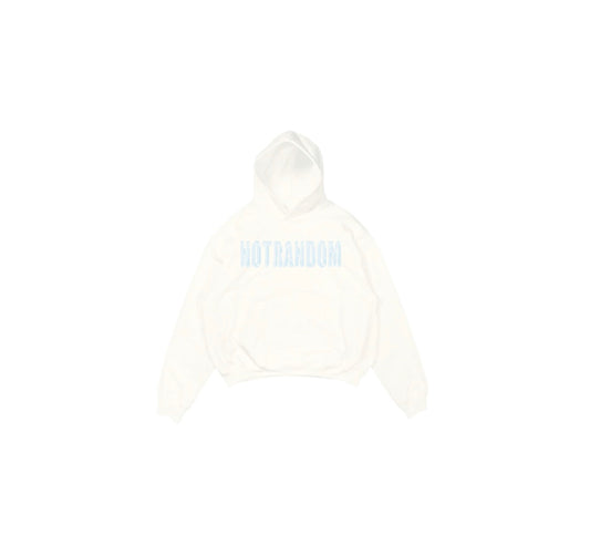 Heavy White Hoodie